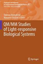 QM/MM Studies of Light-responsive Biological Systems