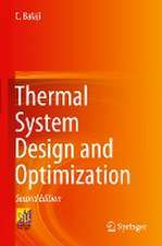 Thermal System Design and Optimization