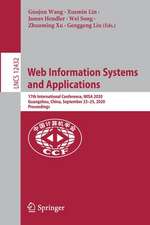 Web Information Systems and Applications: 17th International Conference, WISA 2020, Guangzhou, China, September 23–25, 2020, Proceedings