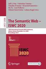 The Semantic Web – ISWC 2020: 19th International Semantic Web Conference, Athens, Greece, November 2–6, 2020, Proceedings, Part I