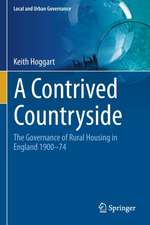 A Contrived Countryside: The Governance of Rural Housing in England 1900–74