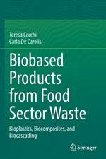 Biobased Products from Food Sector Waste: Bioplastics, Biocomposites, and Biocascading