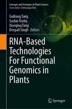 RNA-Based Technologies for Functional Genomics in Plants