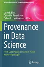 Provenance in Data Science: From Data Models to Context-Aware Knowledge Graphs