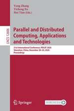 Parallel and Distributed Computing, Applications and Technologies: 21st International Conference, PDCAT 2020, Shenzhen, China, December 28–30, 2020, Proceedings