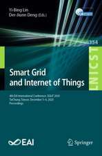 Smart Grid and Internet of Things: 4th EAI International Conference, SGIoT 2020, TaiChung, Taiwan, December 5–6, 2020, Proceedings