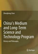 China's Medium and Long-Term Science and Technology Program