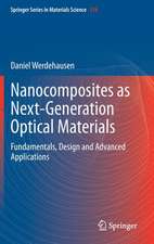 Nanocomposites as Next-Generation Optical Materials: Fundamentals, Design and Advanced Applications