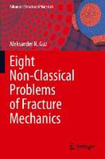 Eight Non-Classical Problems of Fracture Mechanics