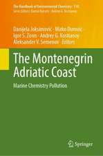 The Montenegrin Adriatic Coast: Marine Chemistry Pollution