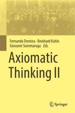 Axiomatic Thinking II