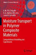 Moisture Transport in Polymer Composite Materials: Computational Modelling and Experiments