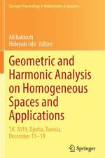 Geometric and Harmonic Analysis on Homogeneous Spaces and Applications: TJC 2019, Djerba, Tunisia, December 15–19