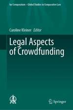 Legal Aspects of Crowdfunding