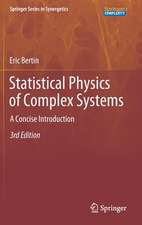 Statistical Physics of Complex Systems: A Concise Introduction