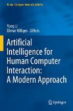 Artificial Intelligence for Human Computer Interaction: A Modern Approach