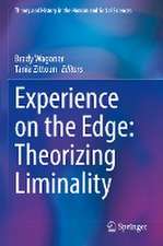 Experience on the Edge: Theorizing Liminality