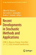 Recent Developments in Stochastic Methods and Applications: ICSM-5, Moscow, Russia, November 23–27, 2020, Selected Contributions