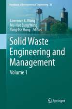 Solid Waste Engineering and Management: Volume 1