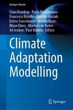 Climate Adaptation Modelling