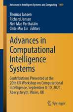 Advances in Computational Intelligence Systems