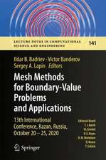 Mesh Methods for Boundary-Value Problems and Applications: 13th International Conference, Kazan, Russia, October 20-25, 2020