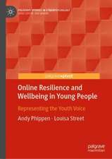 Online Resilience and Wellbeing in Young People: Representing the Youth Voice