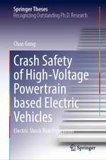 Crash Safety of High-Voltage Powertrain Based Electric Vehicles: Electric Shock Risk Prevention