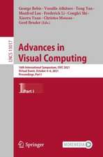 Advances in Visual Computing: 16th International Symposium, ISVC 2021, Virtual Event, October 4-6, 2021, Proceedings, Part I