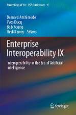 Enterprise Interoperability IX: Interoperability in the Era of Artificial Intelligence