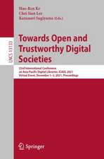 Towards Open and Trustworthy Digital Societies: 23rd International Conference on Asia-Pacific Digital Libraries, ICADL 2021, Virtual Event, December 1–3, 2021, Proceedings