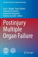 Postinjury Multiple Organ Failure 