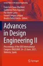 Advances in Design Engineering II: Proceedings of the XXX International Congress INGEGRAF, 24-25 June, 2021, Valencia, Spain