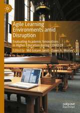 Agile Learning Environments amid Disruption: Evaluating Academic Innovations in Higher Education during COVID-19