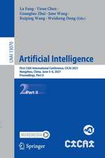 Artificial Intelligence: First CAAI International Conference, CICAI 2021, Hangzhou, China, June 5–6, 2021, Proceedings, Part II