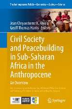 Civil Society and Peacebuilding in Sub-Saharan Africa in the Anthropocene