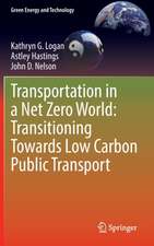 Transportation in a Net Zero World: Transitioning Towards Low Carbon Public Transport