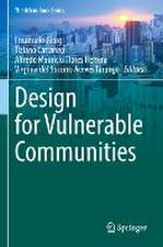 Design for Vulnerable Communities