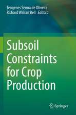 Subsoil Constraints for Crop Production