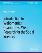 Introduction to Webometrics: Quantitative Web Research for the Social Sciences