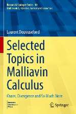 Selected Topics in Malliavin Calculus: Chaos, Divergence and So Much More