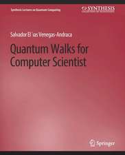 Quantum Walks for Computer Scientists