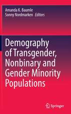 Demography of Transgender, Nonbinary and Gender Minority Populations