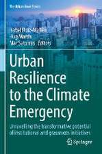 Urban Resilience to the Climate Emergency: Unravelling the transformative potential of institutional and grassroots initiatives