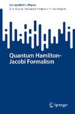 Quantum Hamilton-Jacobi Formalism