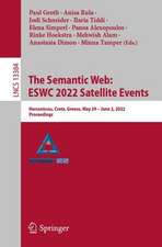 The Semantic Web: ESWC 2022 Satellite Events: Hersonissos, Crete, Greece, May 29 – June 2, 2022, Proceedings