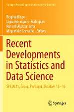 Recent Developments in Statistics and Data Science