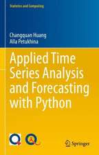 Applied Time Series Analysis and Forecasting with Python