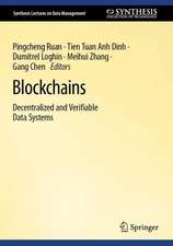 Blockchains: Decentralized and Verifiable Data Systems