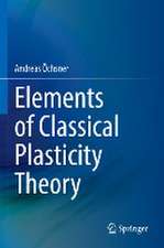 Elements of Classical Plasticity Theory